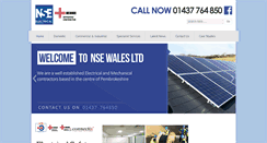 Desktop Screenshot of nsewalesltd.co.uk